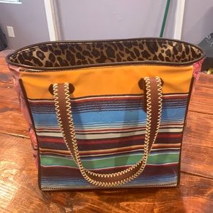 Consuela Multicolor Striped Tote